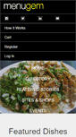 Mobile Screenshot of menugem.com